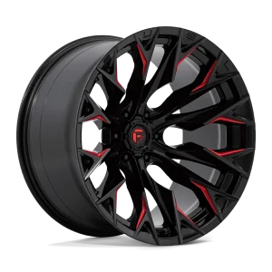 Fuel – D823 FLAME – Black – 22″x12″ -44mm – Summer Wheels – D82322208447